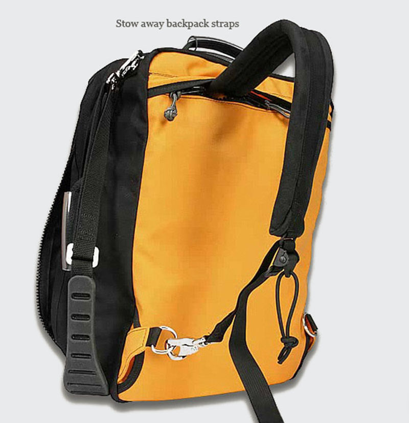 monkey strap suitcase to backpack converter