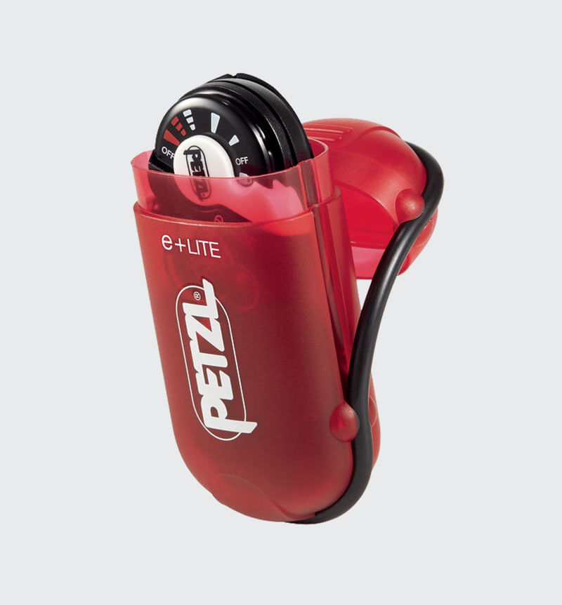 LED Compact Mini-Headlamp - Petzl e+LITE® - Red Oxx