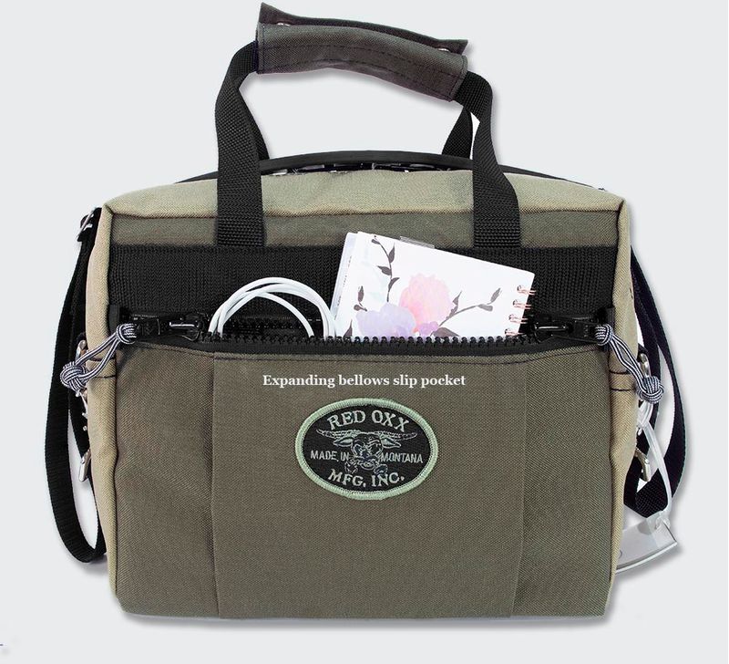 EDC Compact Everyday Carryon Bag Gator Red Oxx Mfg Airline