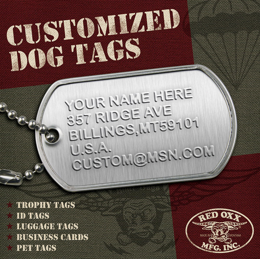 custom dog id