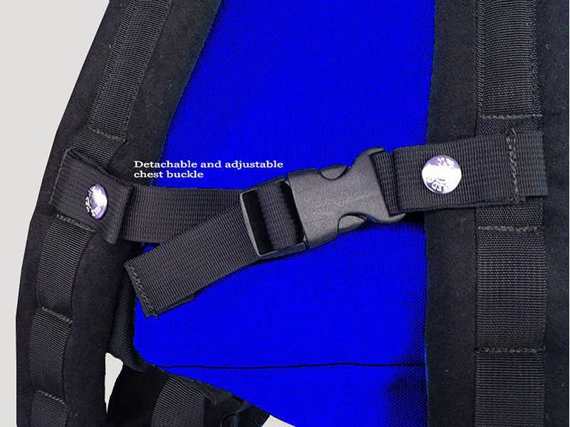 Adjustable Bags Backpack Webbing Sternum Chest Harness Buckle Clip Strap Tool GL 