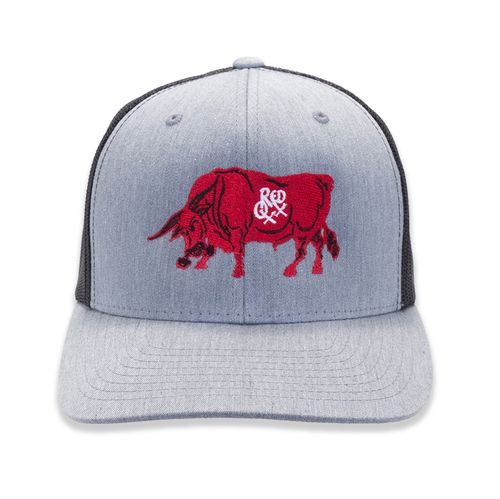 Red Oxx Bull Trucker Hat