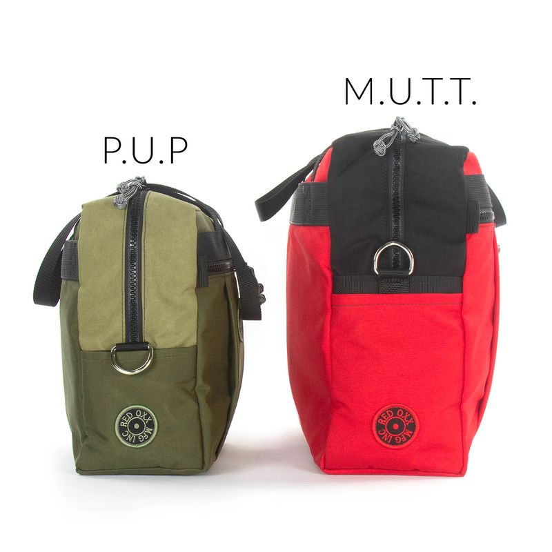 P.U.P. Zipper Tote Bag  Portable Utility Tote - Red Oxx